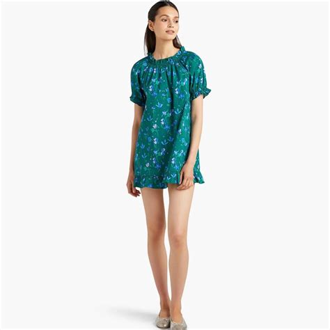 Batsheva Women's Green Dress | Depop