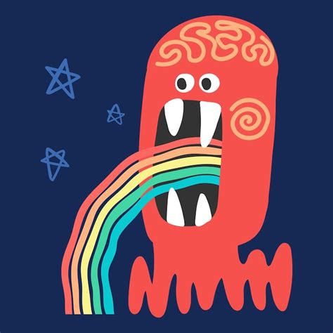 Quirky monster design Images - Free Download on Freepik