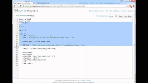 Image result for How to Run a Script PythonAnywhere