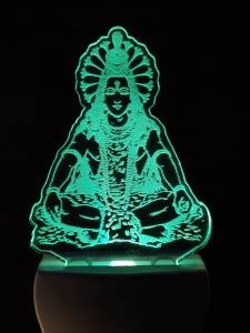 VINUX 3D Illusion 7 Color Changing Light for Living Room Led Acrylic ...