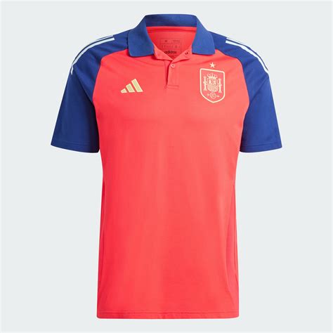 adidas Spain Tiro 24 Competition Polo Shirt - Red | adidas India