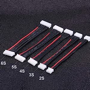 Lipo Connector, Battery Balance, 5 PCS Male to Female Lipo Balance Wire ...