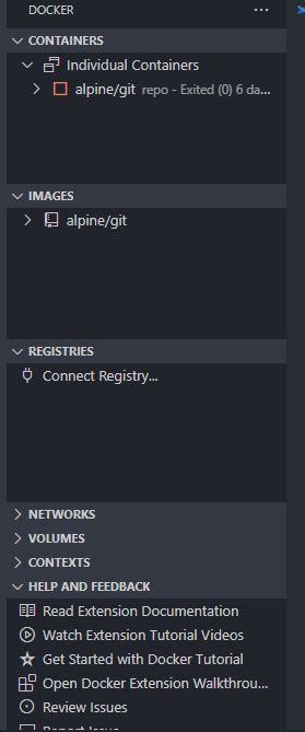 Docker Tutorial VSCode 的图像结果