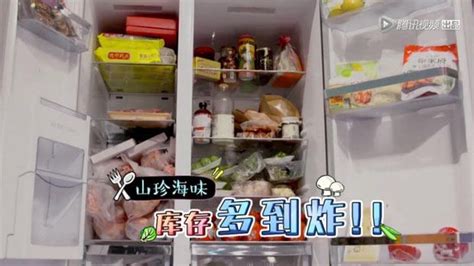 李湘家冰箱曝光 里面塞满各种高级食材—万维家电网