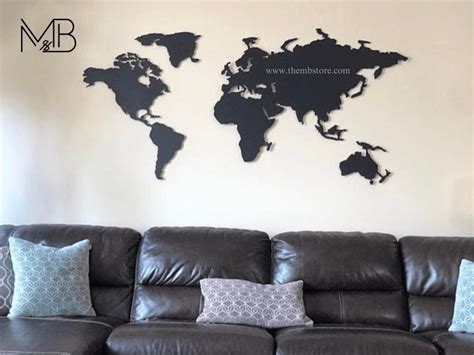 Wooden World Map | Wall Art Decor | Personalised home decor items – The ...