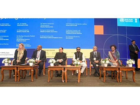 Second WHO Global Summit on Traditional Medicine kicks off in New Delhi