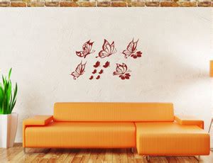 WALL GURU 91.58 cm Butterfly Wall Sticker Sticker Price in India - Buy ...