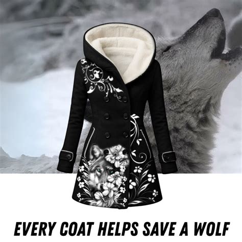 Wolf Mission Coat For Women