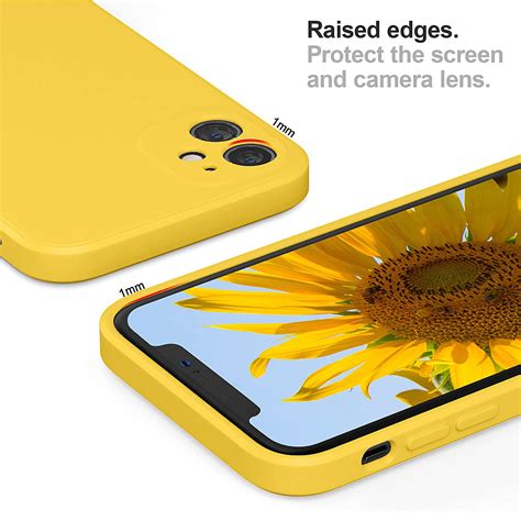 Casotec Shockproof Matte Liquid Silicone Case with Camera Protection ...