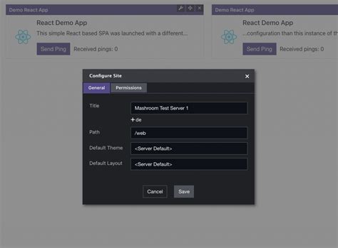 Mashroom Documentation