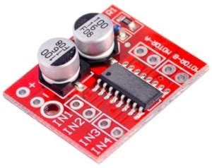 Flyrobo L298N 2-way Dual H-Bridge DC Driver Module Electronic ...