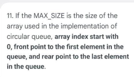 If the max_size is the size of the array used in the implementation of ...