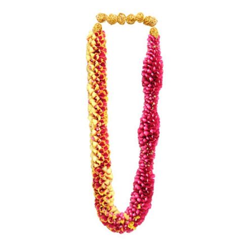 pink White Rose Garland - Flower N Petals