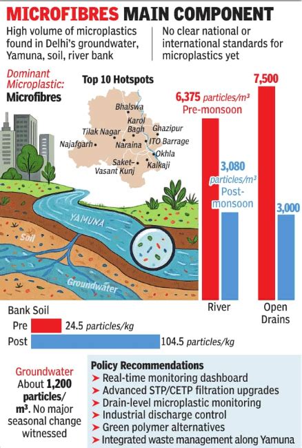 How microplastics in Delhi's Yamuna river and soil pose grave danger