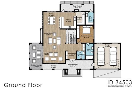 Floor Plan 4 Bedroom Houses Ideas