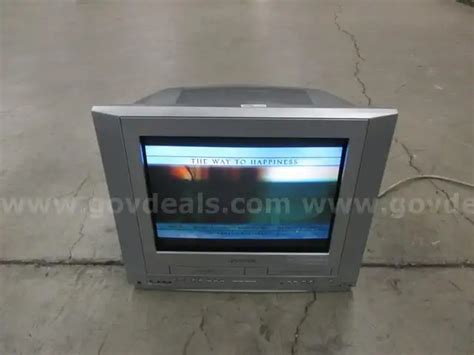 20" Panasonic TV/DVD/VCR Combo - B2 | AllSurplus