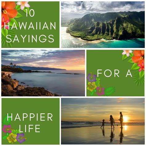 10 Hawaiian Sayings for a Happier Life | Hawaiian quotes, Hawaiian ...