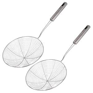 Kuber Industries Puri Strainer|Stainless Steel Jhar for Cooking ...