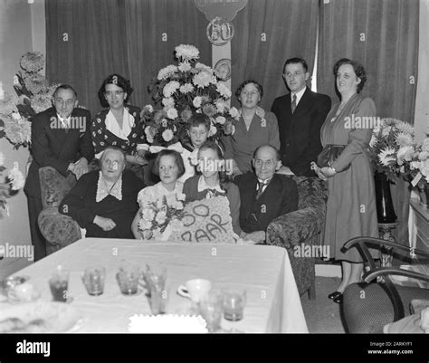 Family de Graaff 50 years of marriage The Hague. With family Date: 30 ...