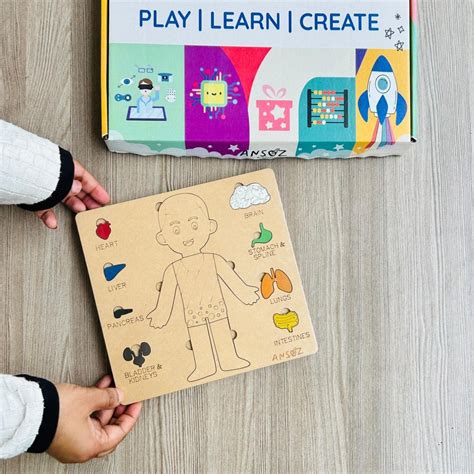 BodyLab Human Body Toy – Fun Body Science Puzzle to Learn Body Parts ...