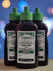 topperz FOUNTAIN PEN GREEN Ink Bottle - Buy topperz FOUNTAIN PEN GREEN ...