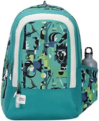 WIKI 2 Streak Yellow Backpack 31.5L (12969) (Fauna Green) : Amazon.in ...
