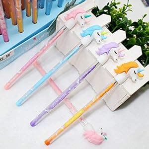 Prezzie Villa Beautiful Designer Unicorn Pencils (Pack of 4 Pencils ...
