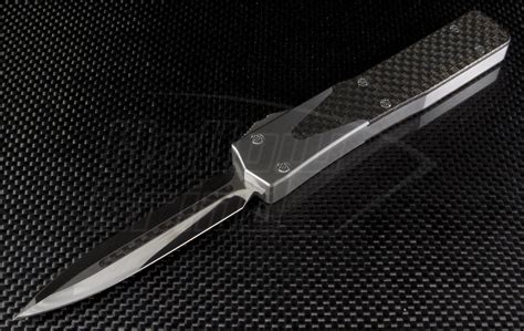 Microtech Knives Custom Stainless Steel UT-10 D/E Automatic OTF D/A ...