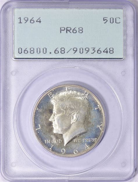 1964 Kennedy Half Dollar PCGS Proof-68 OGH (1st Gen) (Item 1692846 ...