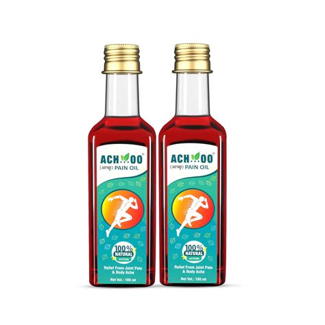 ACH...OO Pain Relief Oil - Ayurvedic Care for Joint, Muscle & Body Pain ...