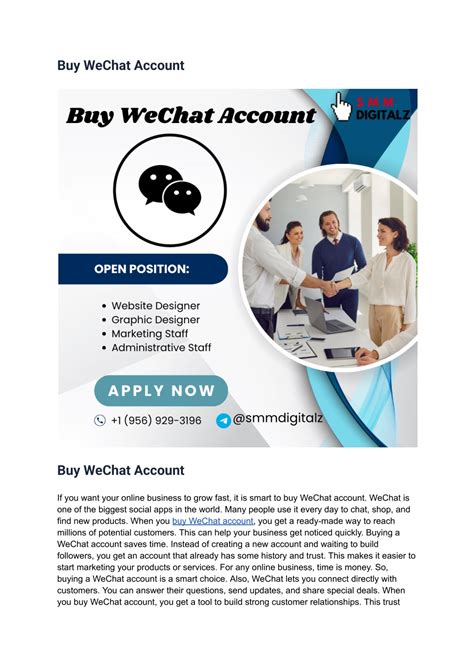 PPT - Buy WeChat Account PowerPoint Presentation, free download - ID ...