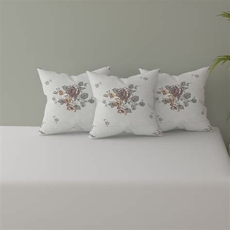 Buy SWAYAM Ananda Cotton 210TC Floral Print 6Pcs Diwan Set from Swayam ...