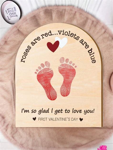 Placa Comemorativa do Dia dos Namorados em Argila com Impressão ...