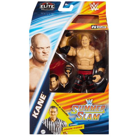 Mattel WWE Action Figure Elite Collection Summerslam Kane With Build-A ...