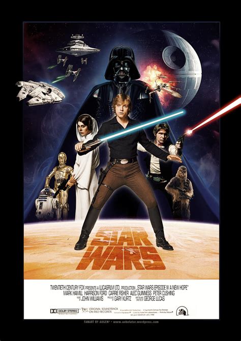 Fanart: Star Wars Poster - A New Hope by Uebelator on DeviantArt