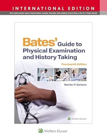 Buy Bates' Guide To Physical Examination and History Taking (Lippincott ...
