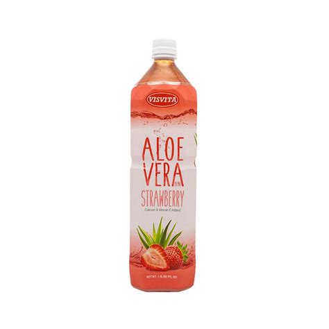Visvita Strawberry Aloe Vera Drink (50.7 fl oz) Delivery or Pickup Near ...