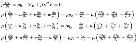 Navier-Stokes equations represent:a)mass conservationb)vorticity ...