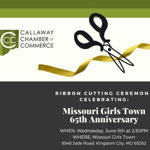 Ribbon Cutting Ceremony, Missouri Girls Town, Kingdom City, 5 June 2024 ...