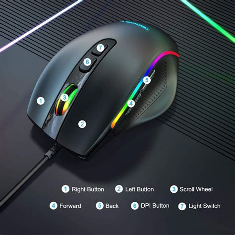 Image result for TeckNet RGB Gaming Mouse