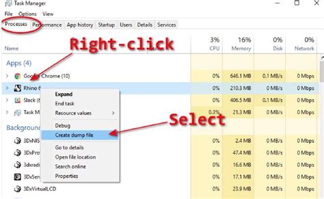 Image result for Create Dump File