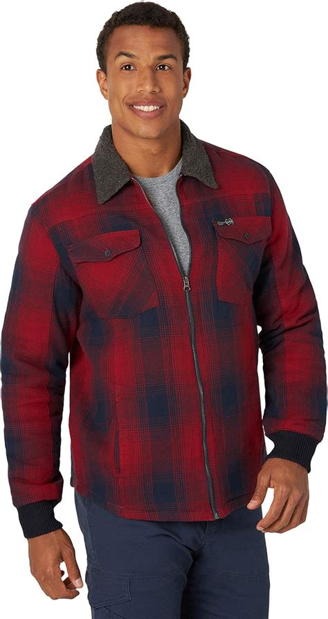 Buy ATG by Wrangler Men's Sherpa Lined Jacket Online at Lowest Price in ...