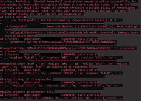 Image result for Unexpected Package Windows PowerShell