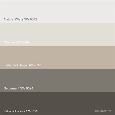 Urbane Bronze SW 7048 - Neutral & Earthy Paint Color Ideas