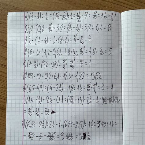 Oblicz!!!a) (3/4-1/5) : 1/2=b) 3,2 : (0,8-2/5)=c) 2/3 * (1/2-1/6)=d) 4 ...