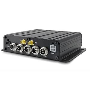 JusTrack JT-1204D-G4 Advanced 4-Channel Full HD Mobile DVR inbuilt GPS ...