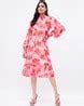 Buy Peach Dresses for Women by Kibo Online | Ajio.com