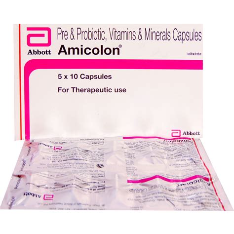 Amicolon Capsule | Uses, Side Effects, Price | Apollo Pharmacy