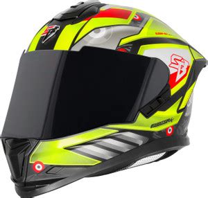 Steelbird SBH-57 Fighter F8 ISI/DOT Certified Full Face Graphic Helmet ...