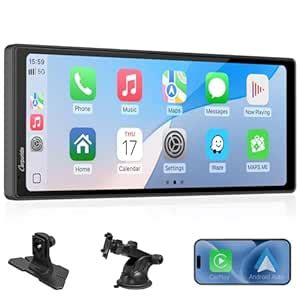 2024 CARPURIDE 10.26 Inch Wireless/Wired Apple CarPlay, Android Auto ...